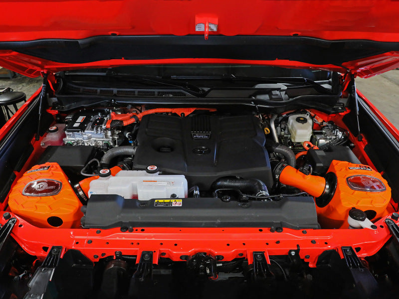 aFe 50-70100KN 2022 Toyota Tundra V6-3.5L (tt) Momentum GT Cold Air Intake System w/ Pro 5R Filter - Orange