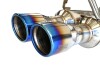 Invidia HS22TGCGM2RTL 22+ Toyota GR Corolla R400 Rolled Titanium Tip Cat-Back