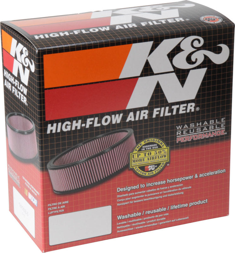 K&N Engineering 60-1120 K&N Custom Round Filter 5-1/8in FLG / 9in OD x 4-1/8in HW/VENT