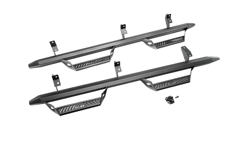 N-Fab PRF2156B-TX 21-22 Ford Bronco 2 Door Predator PRO Step System - Wheel 2 Wheel - Tex. Black