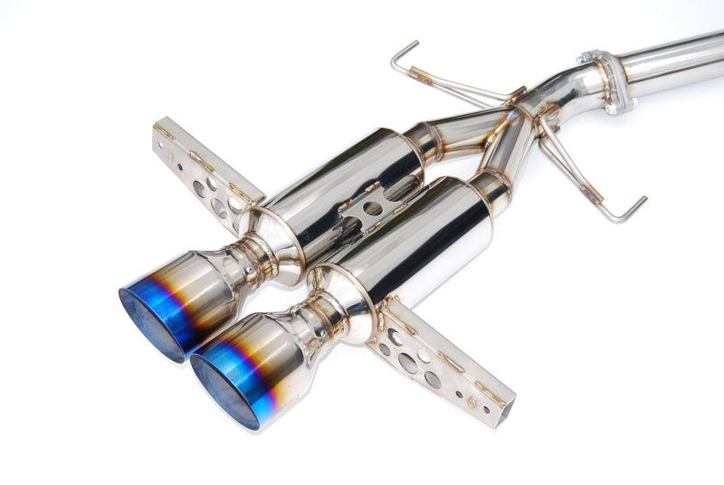 Invidia HS17CHB7GM2ST 2017+ Honda Civic Hatchback Sport/Sport Touring Gemini Titanium Tip Cat-back Exhaust