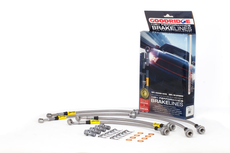 Goodridge 22136 09-15 Nissan Maxima Stainless Steel Brake Line Kit