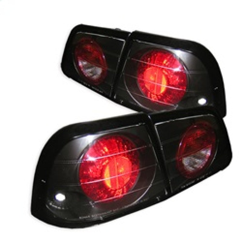 SPYDER 5006950 Spyder Nissan Maxima 97-99 Euro Style Tail Lights Black ALT-YD-NM97-BK