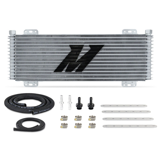 Mishimoto MMTC-SP-13SL 13-Row Stacked Plate Transmission Cooler - Silver