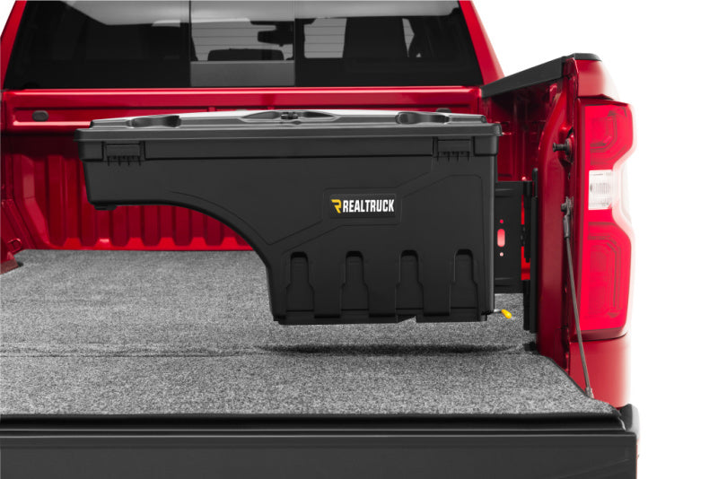 Undercover SC105P UnderCover 2020 Chevy Silverad 2500/3500 HD Passengers Side Swing Case - Black Smooth