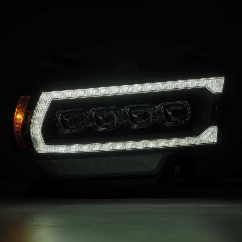 AlphaRex 880553 19-21 RAM 2500 NOVA LED Proj Headlights Plank Style Black w/Activ Light/Seq Signal/DRL