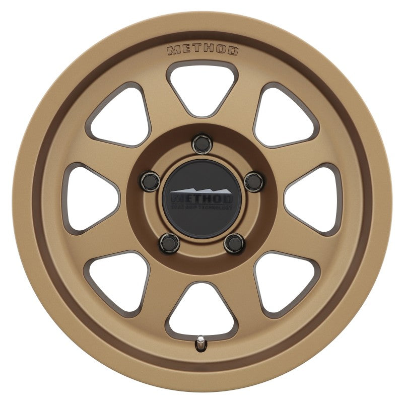 Method Wheels MR70177549930 Method MR701 17x7.5 +30mm Offset 5x108 63.4mm CB Method Bronze Wheel