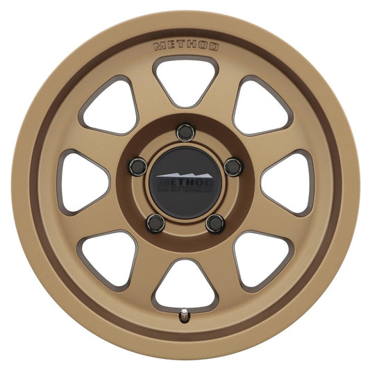 Method Wheels MR70177549930 Method MR701 17x7.5 +30mm Offset 5x108 63.4mm CB Method Bronze Wheel