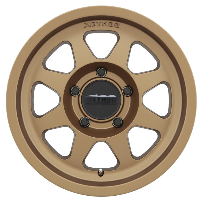 Method Wheels MR70177549930 Method MR701 17x7.5 +30mm Offset 5x108 63.4mm CB Method Bronze Wheel
