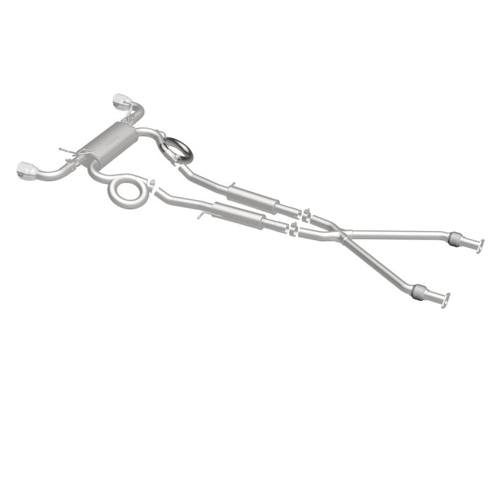 Magnaflow 19135 MagnaFlow Cat-Back 09-17 Nissan 370Z V6 3.7L Street Series SS 2.25in Dual Split Rear Exit Exhaust