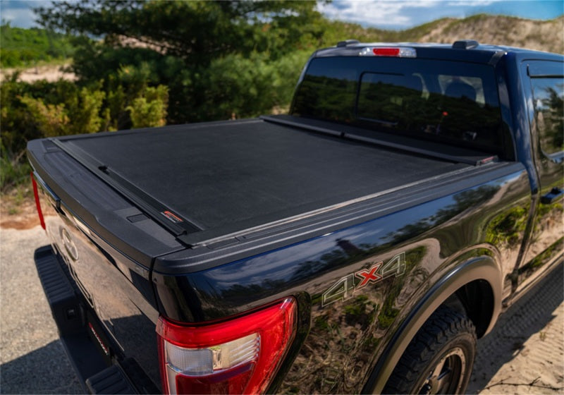 Roll-N-Lock LG845M 2022 Nissan Frontier Crew Cab (58.6in. Bed) M-Series Retractable Tonneau Cover