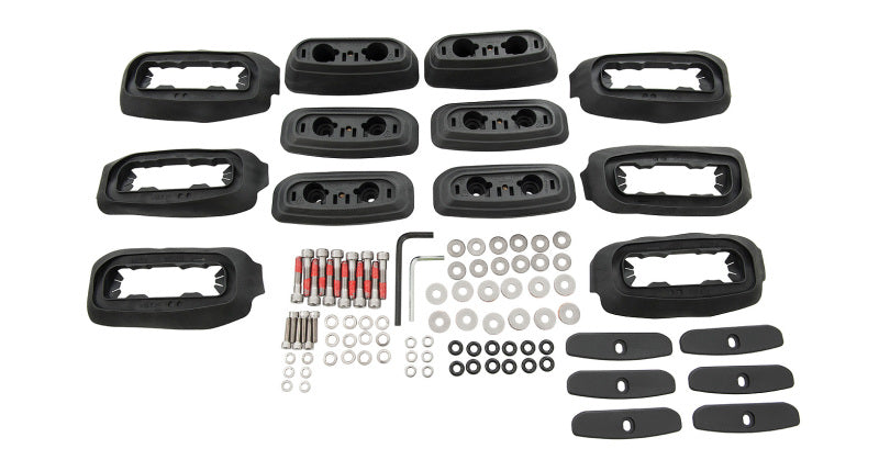 Rhino-Rack RCP23-BK 10-21 Toyota Land Cruiser Prado RCP Base Kit - 6 pcs