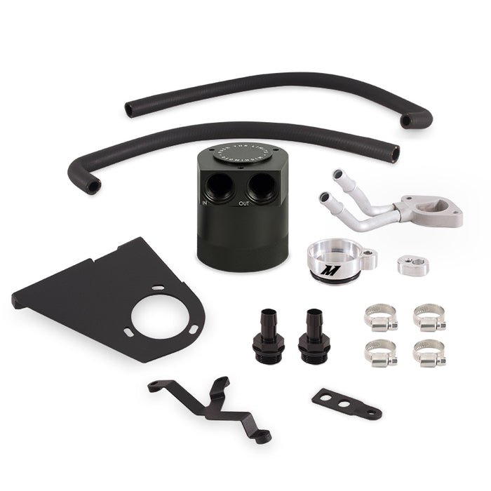 Mishimoto MMBCC-F2D-17BE 2017+ Ford 6.7L Powerstroke Baffled Oil Catch Can Kit