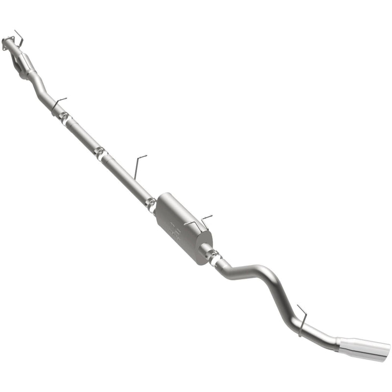 Magnaflow 19174 MagnaFlow Sys C/B 11-15 Ford Super Duty F250 6.2L EC CC, SS 3.5in Single Rear Pass Side Ext 5in Tip