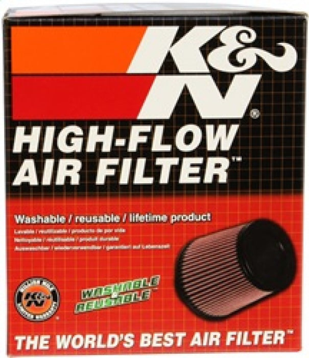 K&N Engineering RP-4980 K&N Round Tapered Universal Air Filter 4in Flange ID x 5.375 Base OD x 4in Top OD x 6.5in H