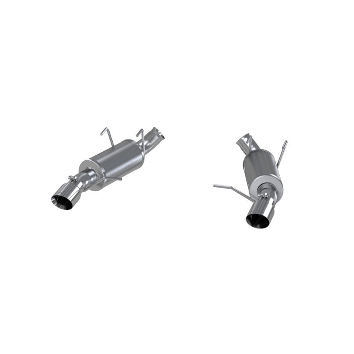 MBRP S7225AL 11-14 Ford Mustang GT 5.0 3in Dual Muffler Axle Back Split Rear Alum Exhaust System