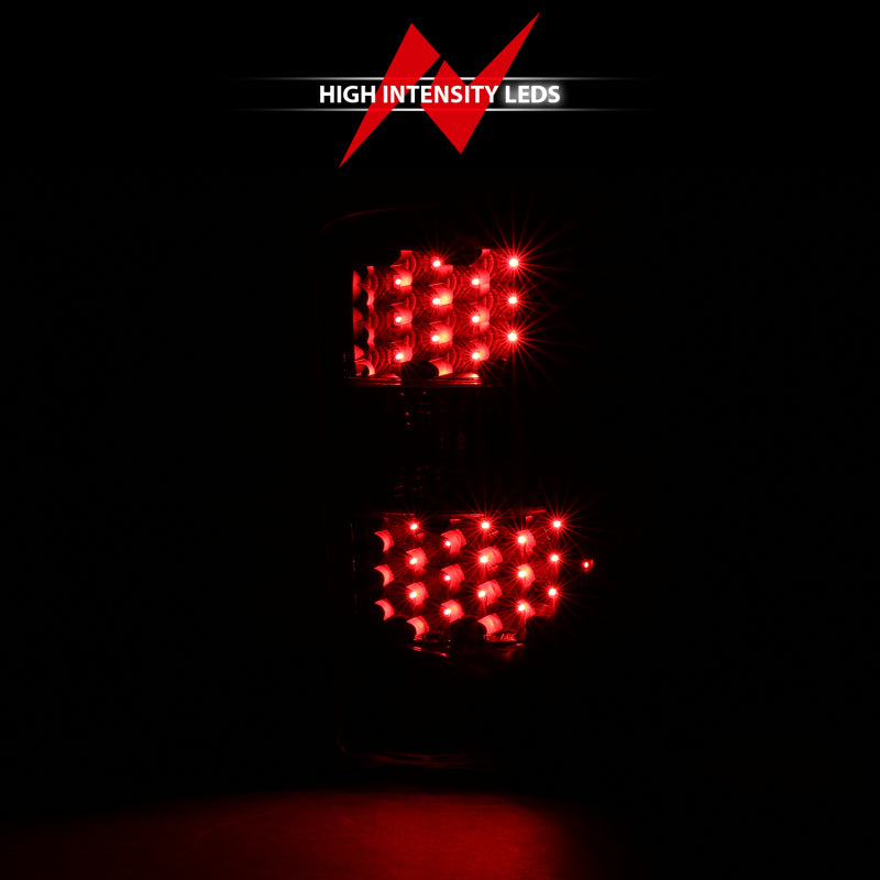 ANZO 311298 2000-2006 Chevrolet Tahoe Led Taillights Black/Clear