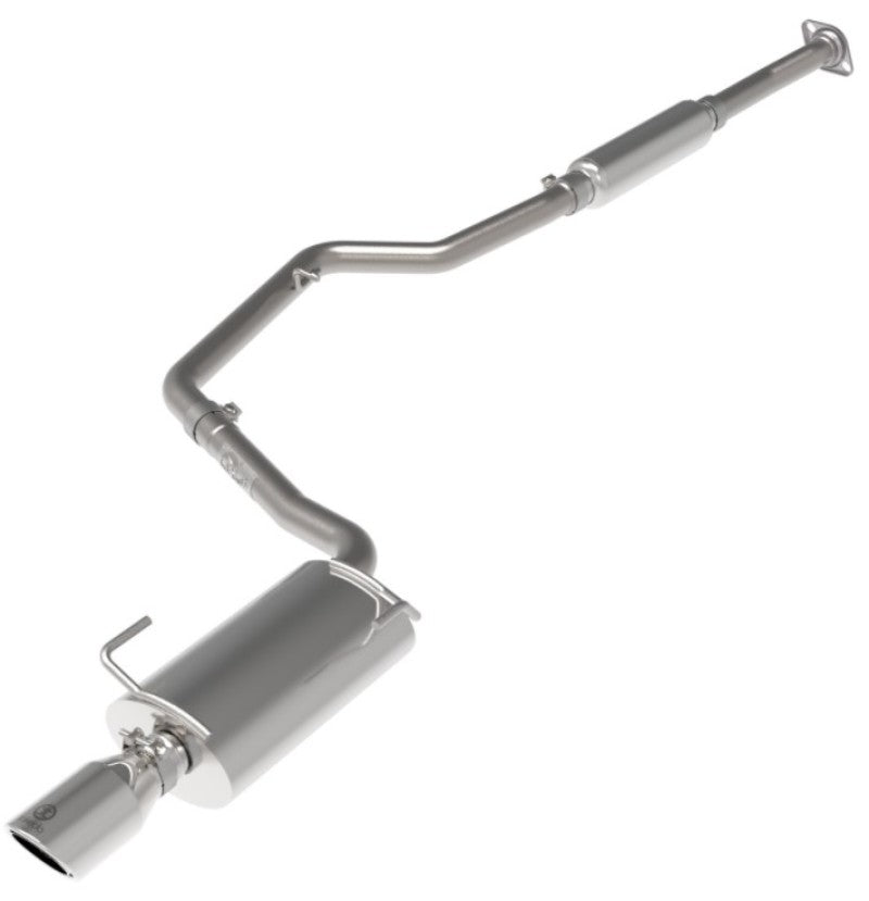 aFe 49-36052-P POWER Takeda 12-16 Subaru Impreza 2.0L 2.5in 304SS CB Exhaust w/ Polished Tips