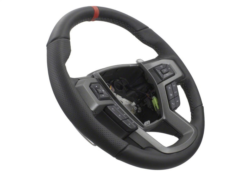 Ford Racing M-3600-F15RRD 15-18 F-150 Raptor Performance Steering Wheel Kit - Red Sightline