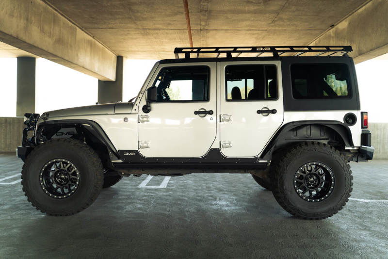 DV8 Offroad FDJK-07 07-18 Jeep Wrangler JK Slim Fender Flares