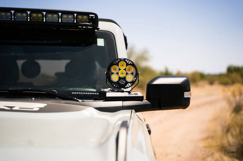 DV8 Offroad LBBR-02 DV8 21-22 Ford Bronco A-Pillar Pod Light Mounts