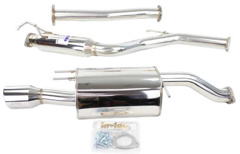 Invidia HS14HC2G3S 14-15 Honda Civic Si K24 Coupe Q300 Rolled Stainless Steel Tip Cat-back Exhaust