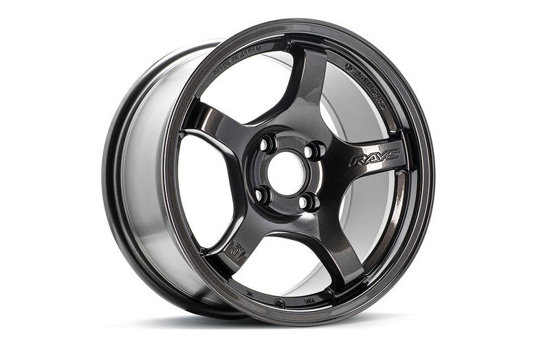 Gram Lights WGCRE28AH8 57CR 15x8.0 +28 4-100 Super Dark Gunmetal Wheel