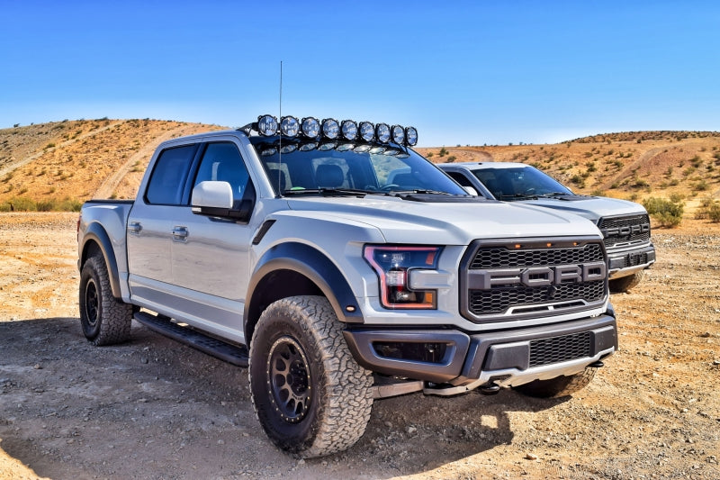 KC HiLiTES 91333 17-18 Ford Raptor 57in. Pro6 Gravity LED 9-Light 180w Combo Beam Overhead Light Bar Sys