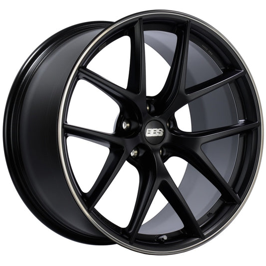BBS CI2203BPO CI-R 19x9 5x120 ET44 Satin Black Rim Protector Wheel -82mm PFS/Clip Required