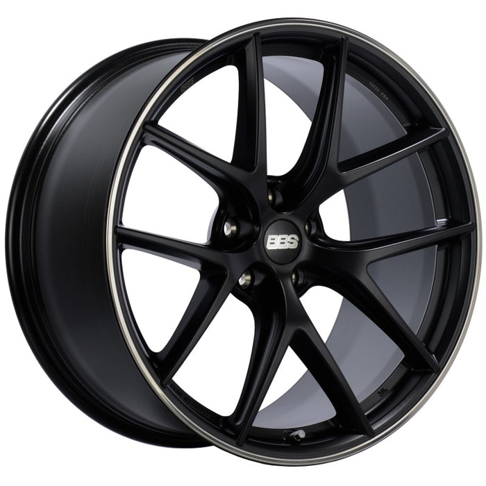 BBS CI0801BPO CI-R 20x11.5 5x120 ET52 Satin Black Rim Protector Wheel -82mm PFS/Clip Required