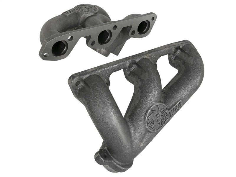 aFe 46-40114 BladeRunner Ported Ductile Iron Exhaust Manifold 07-11 Jeep Wrangler (JK) V6-3.8L