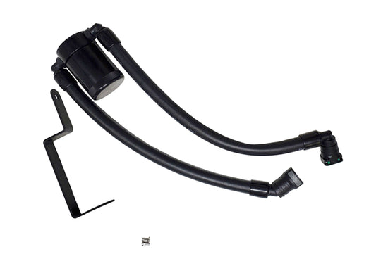 J&L 3022P-B 13-19 Ford Explorer Sport EcoBoost V6 Passenger Side Oil Separator 3.0 - Black Anodized