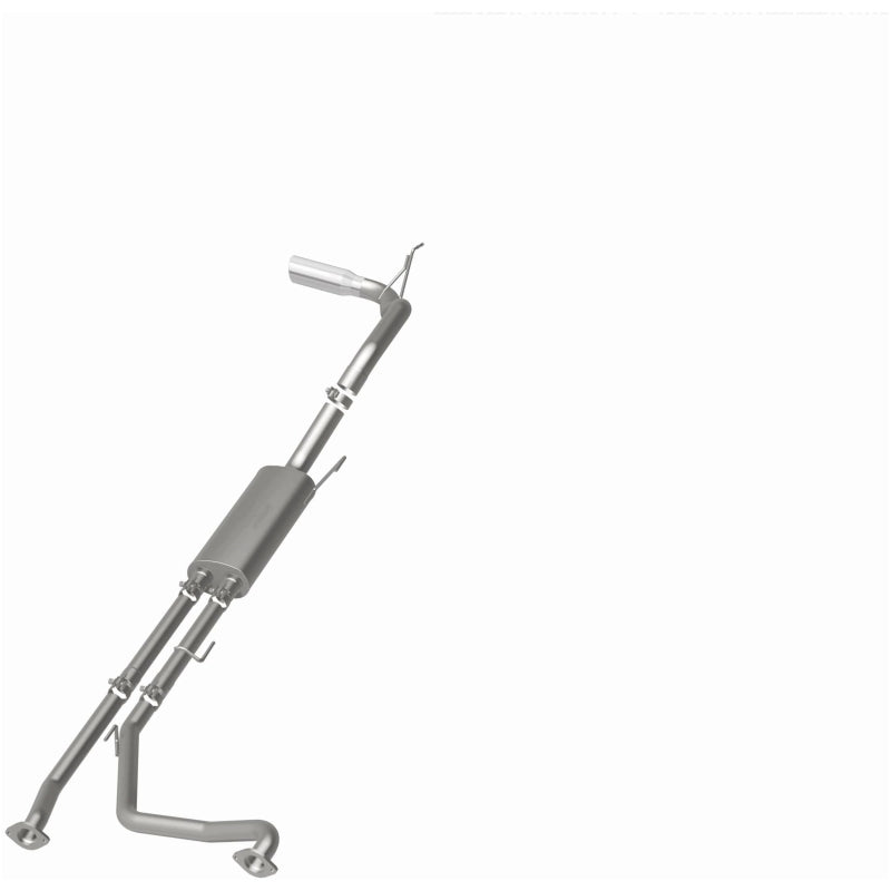 Magnaflow 19421 MagnaFlow CatBack 07-15 Nissan Titan V8 LGAS/LFLEX Single MF Polished Stainless Exhaust