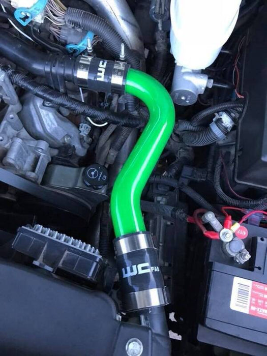 Wehrli WCF100622-GB 06-10 Chevrolet 6.6L LBZ/LMM Duramax Upper Coolant Pipe - Gloss Black