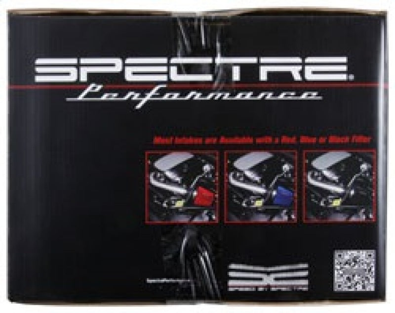 Spectre 9918 09-12 GM Truck V8-4.8/5.3/6.0L F/I Air Intake Kit - Polished w/Red Filter