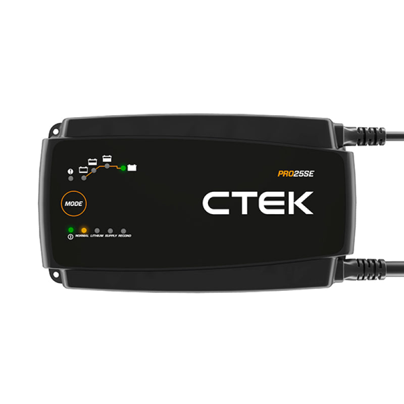 CTEK 40-327 PRO25SE Battery Charger - 50-60 Hz - 12V - 19.6ft Extended Charging Cable