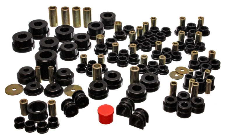 Energy Suspension 7.18108G 02-09 Nissan 350Z / 03-07 Infiniti G35 Coupe Black Hyper-Flex Master Bushing Set