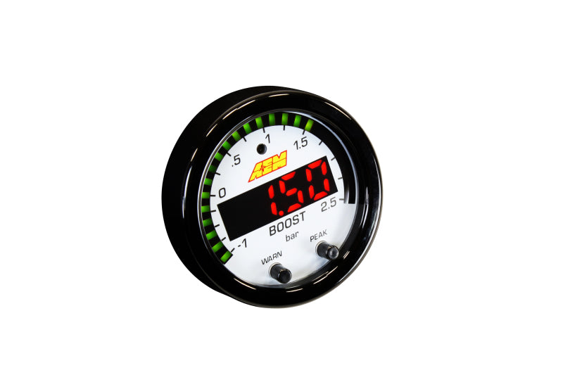 AEM 30-0306 X-Series Boost Pressure -30inHg 35psi Gauge