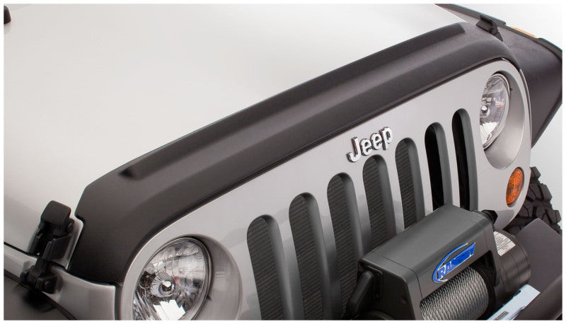 Bushwacker 14061 07-18 Jeep Wrangler (JK) / (JK) Unlimited Trail Armor Hood Guard - Black