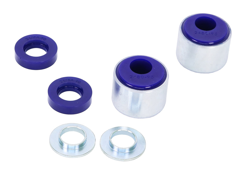 Superpro SPF2480-95K SuperPro 00-06 Nissan Sentra Front Lower Control Arm Inner Rear Bushing Kit (+Caster)