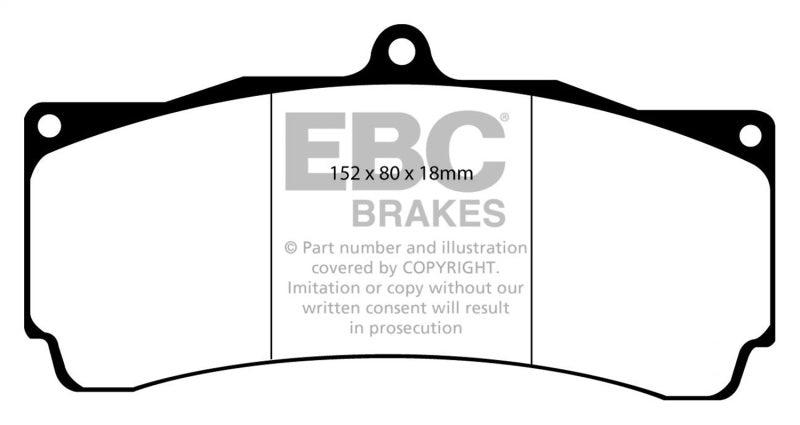 EBC DP9006 Brakes Orangestuff Full Race Brake Pads