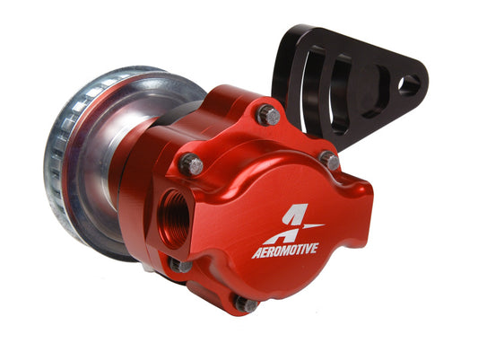 Aeromotive 17140 Belt Drive Pump Kit (P/N 11105) w/Gilmer Pulley and Mounting Bracket
