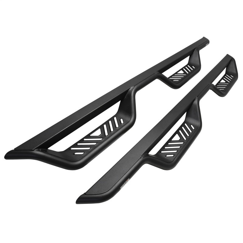 Westin 20-14195 21-22 Ford Bronco 4-door Outlaw Nerf Step Bars - Textured Black