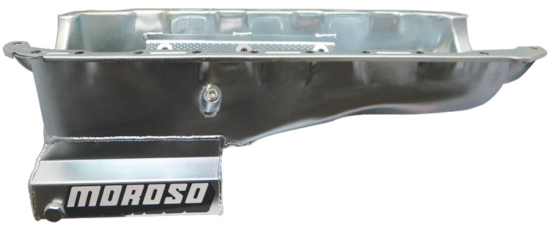 Moroso MOR20416 BBC 6qt Steel Oil Pan Gen IV GM A-Body Cars