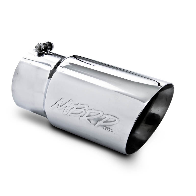 MBRP T5074 Universal Tip 6 O.D. Dual Wall Angled 5 inlet 12 length