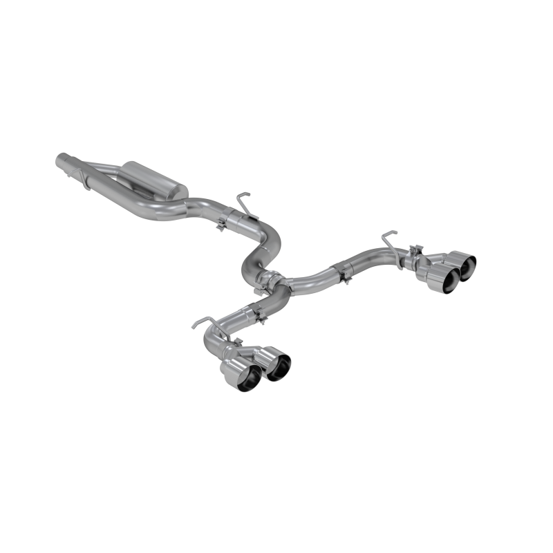 MBRP S4603304 15-19 VW Golf R 3in Cat Back Single Exit Exhaust Pro Series w/ Valve Delete - T304