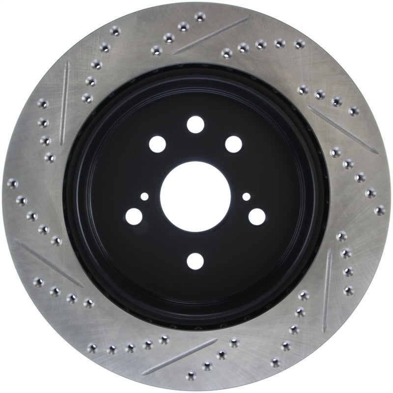 Stoptech 127.44189L StopTech Slotted & Drilled Sport Brake Rotor Left Rear 13-14 Lexus GS300/350/400/430