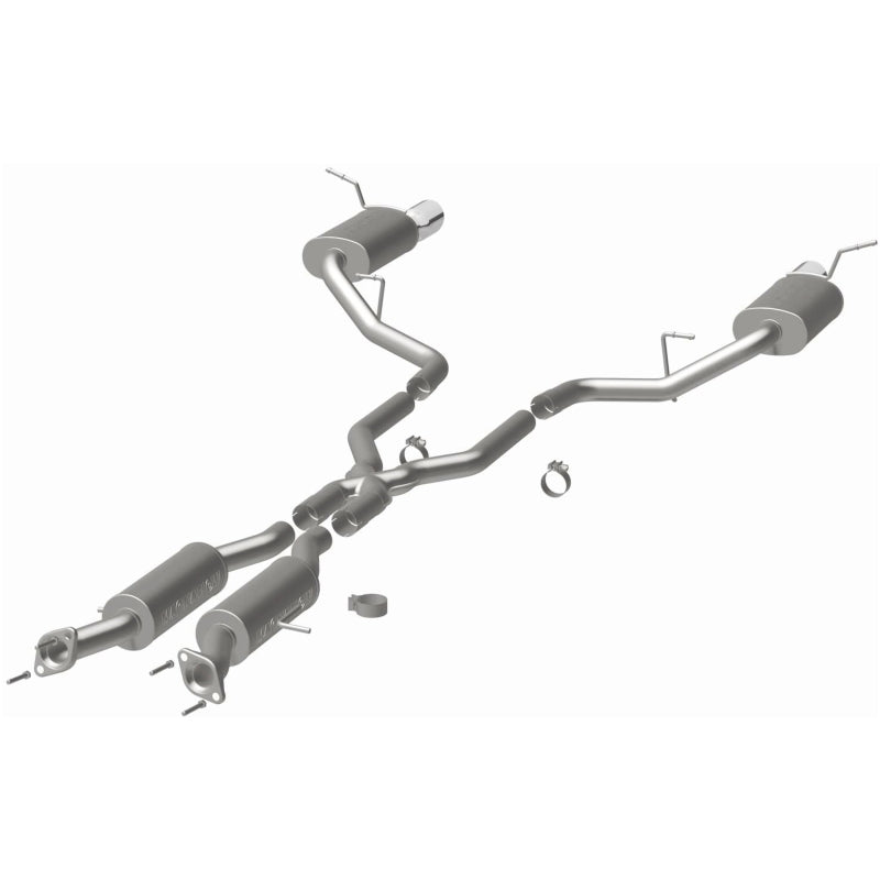 Magnaflow 15068 MagnaFlow 11-12 Dodge Durango V8 5.7L Dual Split Rear Exit Stainless Cat Back Performance Exhaust