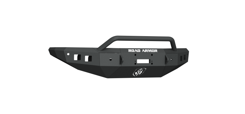 Road Armor 7161F3B 16-19 Nissan Titan Stealth Front Winch Bumper w/Pre-Runner - Tex Blk