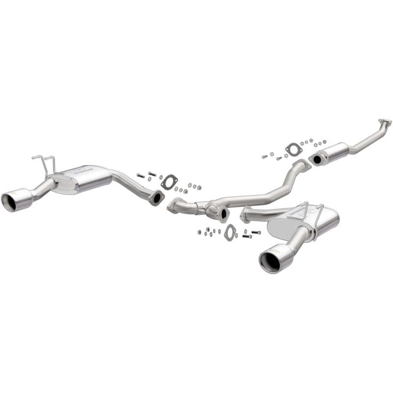 Magnaflow 19312 MagnaFlow Cat-Back 2016 Honda Civic (Sedan Only) 1.5L L4 Turbo 2.25in SS Dual Outlet